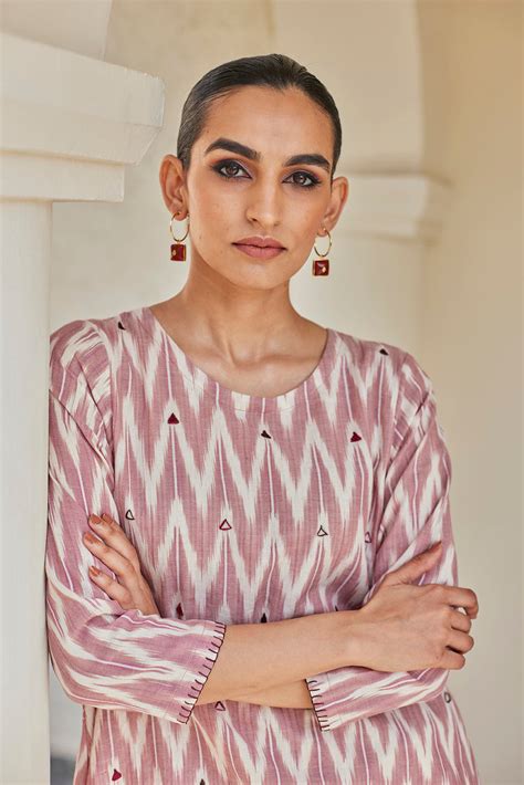 Asymmetrical Cotton Embroidered Top – Aab label