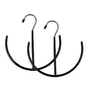 INDIAN DECOR .992 (Pack of 2) Belt Hanger, Belt Storage, Purse Hanger ...