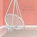 Swingzy Cotton Netted Rope Hanging Swing Chair for Adults & Kids/Swing ...