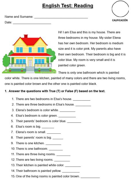 Image result for Reading Test ESL