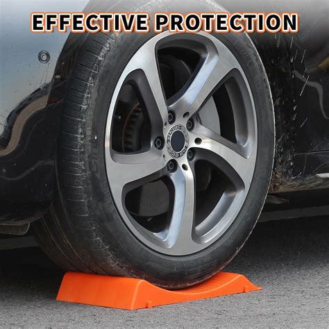 OULEME Tire Saver Ramps, 4 Pack with Anti-Slip Pads and Carry Bag, Tire ...