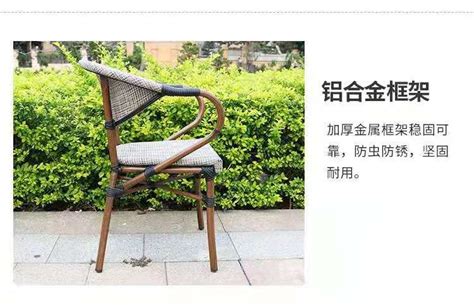 户外铸铝公园椅 木质长条休闲椅 景区园林椅定做厂商 - 谷瀑环保