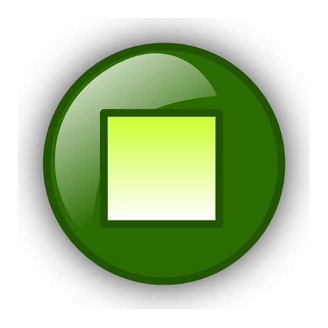 Stop Button Clip Art at Clker.com - vector clip art online, royalty free & public domain