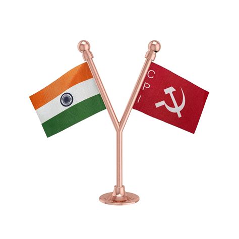 The Flag Corporation India & CPI Communist Party of India Car Dashboard ...
