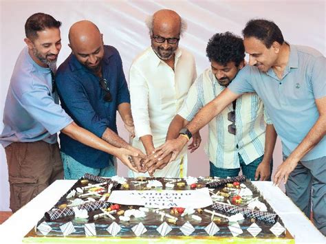 தலைவர் கேக் வெட்டறதும் ஸ்டைல் தான்! Jailer 2 Sets-இல் நடந்த ...
