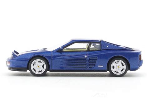 Ferrari Testarossa blue 1:64 XF Model diecast scale model car miniature ...