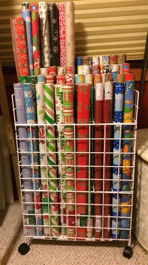 Image result for Wrapping Paper Storage