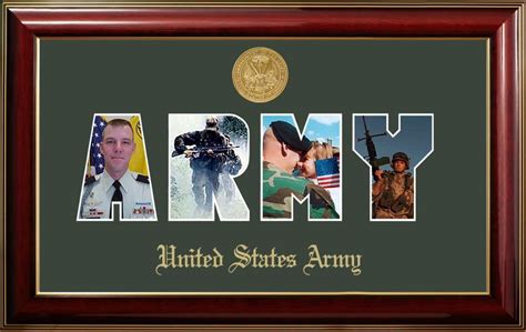 Campus Images "Army Collage" Photo Classic Frame with Gold Medallion ...