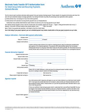 Fillable Online Fillable Online Electronic FundsTransfer EFT ...