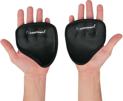 Buy ArrowMax Gym Gloves Wrist Support Pads for Weight Lifting Men Band ...