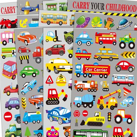 HORIECHALY Transportation Stickers for Kids, India | Ubuy