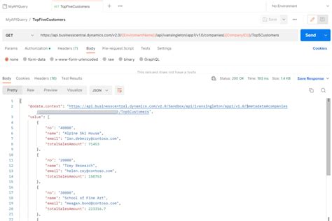 API Query 的图像结果