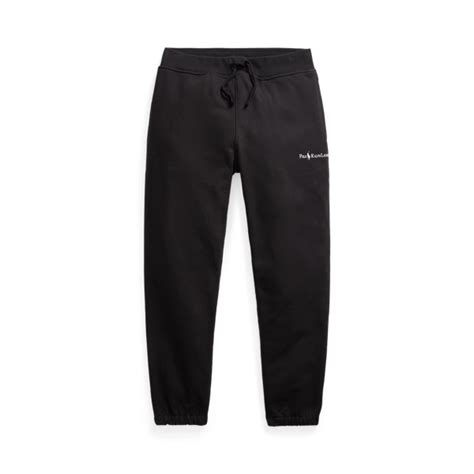 Relaxed Fit Logo Fleece Tracksuit Bottom for Men | Ralph Lauren® IN