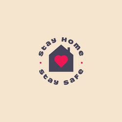 Image result for Safe Home Window Sign