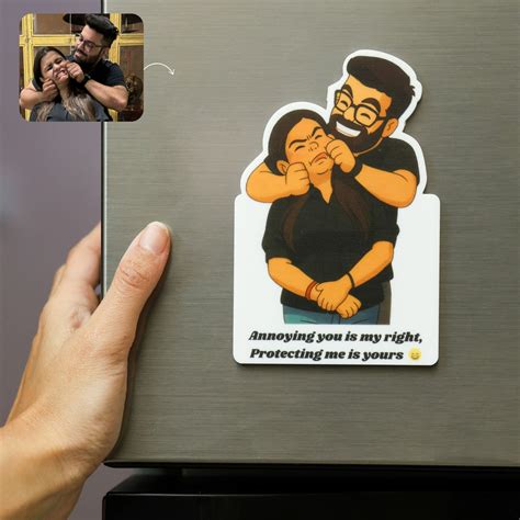 Personalised Ghibly Fridge Magnet – Giffy