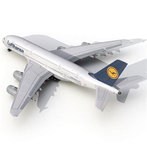 3D model Airbus A380 900 Lufthansa | 3D Molier International