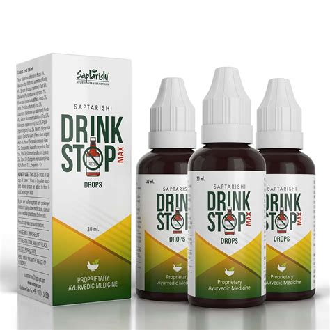 Buy Saptarishi Drink Stop Max Anti-Addiction Drops - Natural Support ...