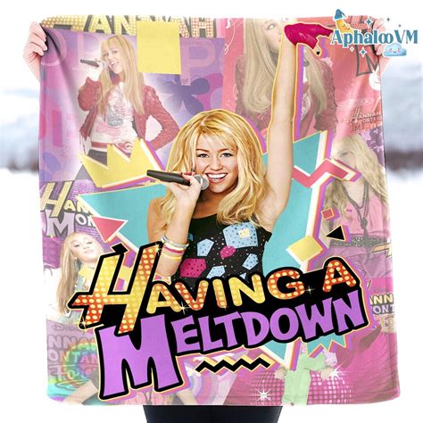 Hannah Montana Blanket, Having a Meltdown Hannah Montana, Disneyland ...