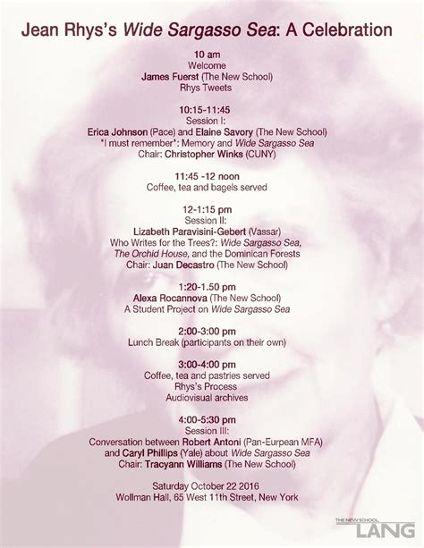 Jean Rhys’s Wide Sargasso Sea: A Celebration – The Caribbean Commons