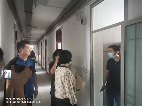 张思峰对学生宿舍重点区域安保设施进行现场检查指导-基建管理中心（安全与后勤管理中心）