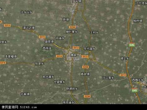 魏县地图 - 魏县卫星地图 - 魏县高清航拍地图
