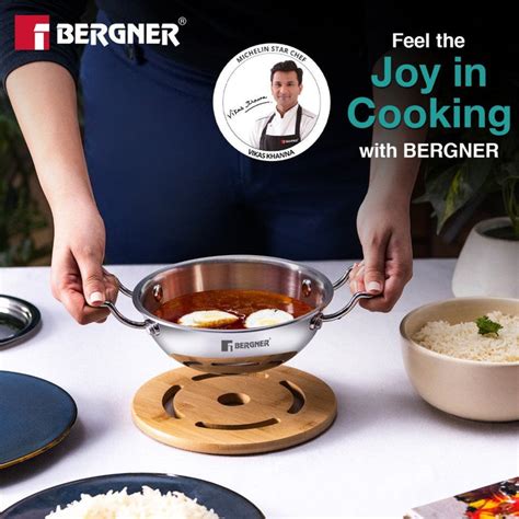 Argent Junior Chef TriPly Stainless Steel 16cm Kadai
