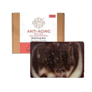 Buy Pratha Cold process Soap | Anti-Aging BHA, AHA Collagen Retinol ...