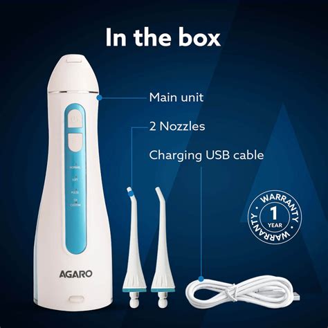 Order IPX7 Water proof Flosser For Teeth | Visit AGARO – Agaro