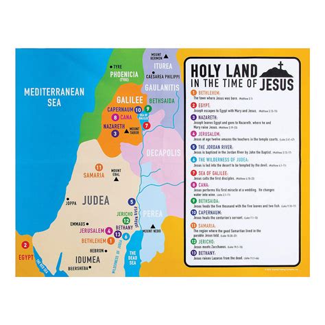 Samaritans Bible Map