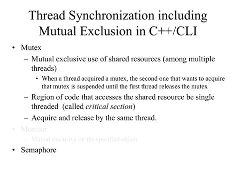 Easy Example of Thread Synchronization 的图像结果