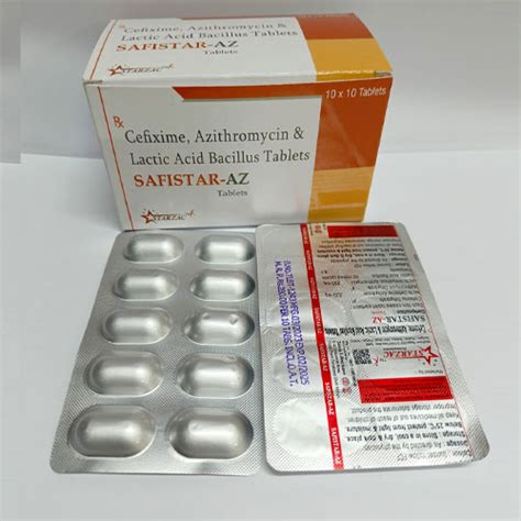 SAFISTAR-AZ Tablets Starzac Formulations Pvt. Ltd.