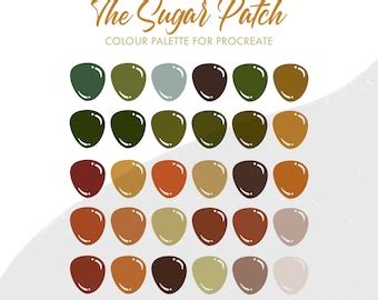 Buy Soft 90s Color Palette for Procreate 30 Colours/swatches Online in ...