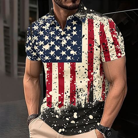 4th of July Shirt Mens Patriotic Shirts for Men Fourth of July Shirt ...