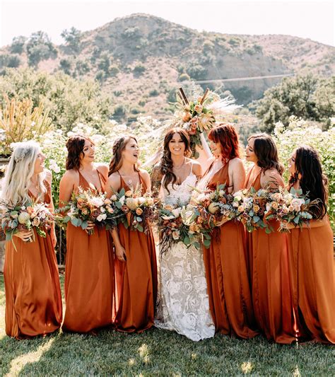 Fall Boho Bridesmaid Dresses at Erin Love blog
