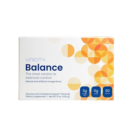 Buy UNICITY BALANCE ORANGE - Stay Full Longer by Slowing Carbohydrate ...