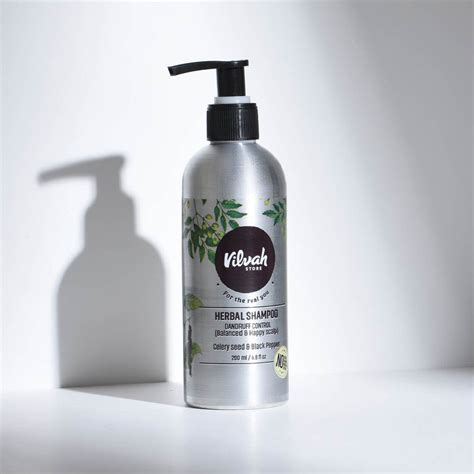 Best Natural Herbal Hair Shampoo for Anti Dandruff Control - Vilvah