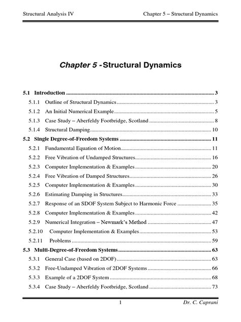Image result for Structural Dynamics Examples