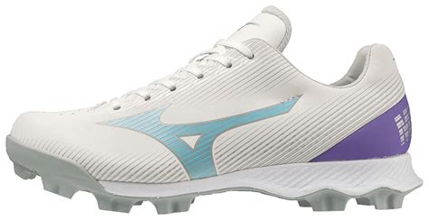 Mizuno Mizuno Wave Finch Lightrevo Youth Girl's Molded Softball Cleat ...