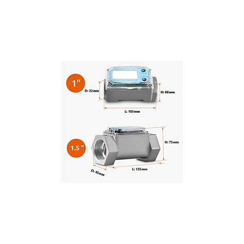 BAYM 1 Electronic Turbine Flow Meter for Oil, Kerosene, India | Ubuy