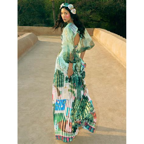Statement Maxi Dress – Limerick by Abirr n' Nanki