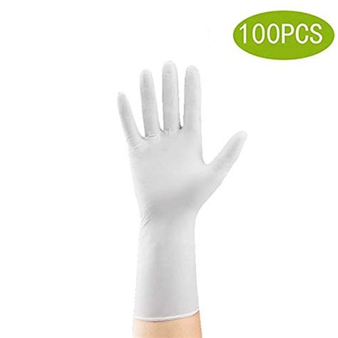 Buy CLQ 12 Inch Medical Exam Latex Gloves| 5 mil Thick, Large Box of ...