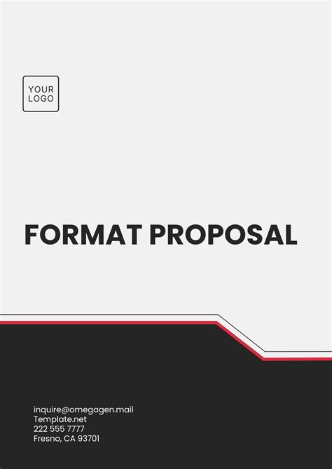 Image result for Proposal PDF Sample Format