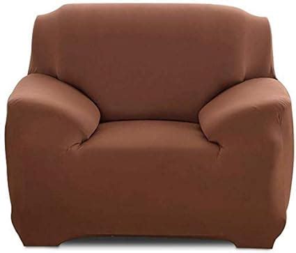 House of Quirk Polyester Spandex Plain Sofa Cover Big Elasticity Cover ...