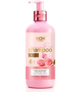WOW SKIN SCIENCE Himalayan Rose Shampoo with Rose Hydrosol, Coconut Oil ...