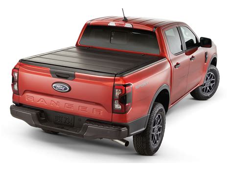 Ranger 2024-2025, Hard Folding Tonneau/Bed Cover by LEER, 5.0 Bed ...
