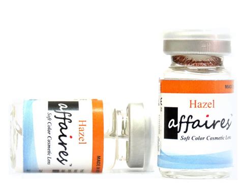 Affaires Color Yearly Contact Lenses Three Tone Hazel Color ...