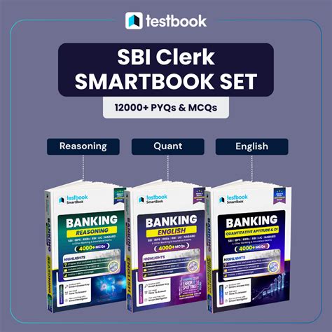 Testbook SBI Clerk Smartbook Set 12000+ Qs: Reasoning, Quantitative Ap ...