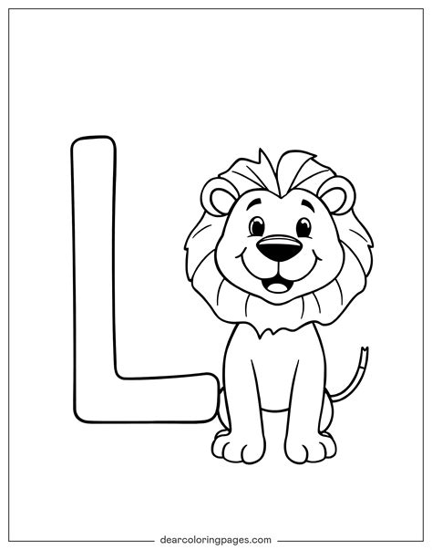 Letter L Coloring Pages - 12 Free Printable Coloring Pages