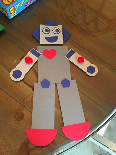Image result for Making a Robot Using Shapes DIY