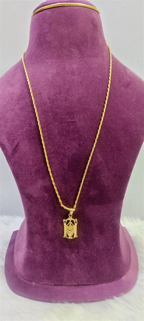 24" length 1 gram plated chain – Paanchajanya Jewels